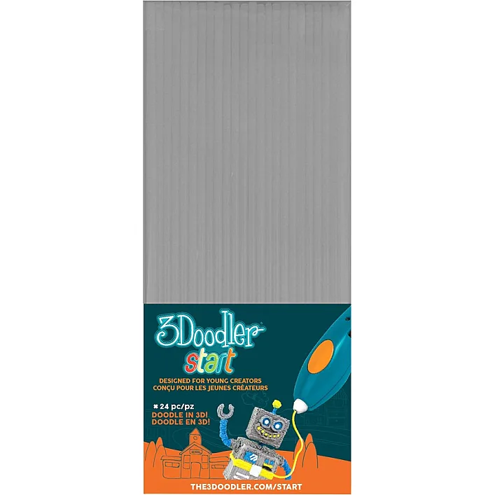 Набор Стержней Для 3D-Ручки 3Doodler Start (Серый)
