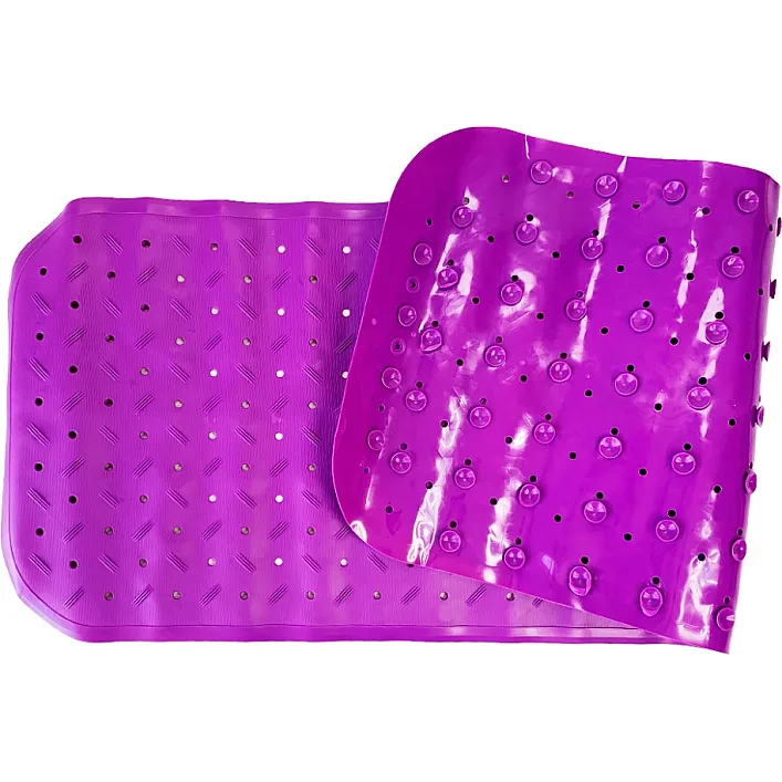 Коврик в ванную комнату на присосках MGZ-0901(Violet) 35х95 см
