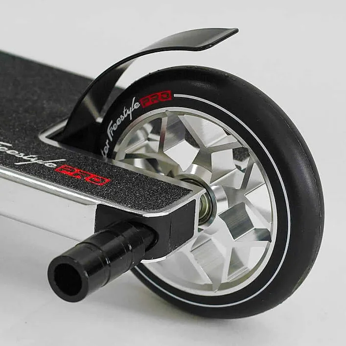 Самокат трюковый N- 31020 "Best Scooter" (2) "Freestyle", HIC-система, ПЕГИ, алюминиевый диск и дека, колёса PU, d=120мм, ширина руля 58 см