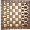 Набір настільних ігор "Шахи, нарди, шашки 3 в 1" Set1 NE-LG-11 ігрове поле 40х40 см
