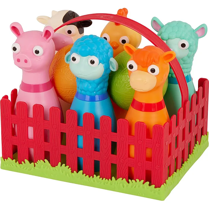 Игровой набор для боулинга - ВЕСЕЛАЯ ФЕРМА BT1802Z (Рез6648)