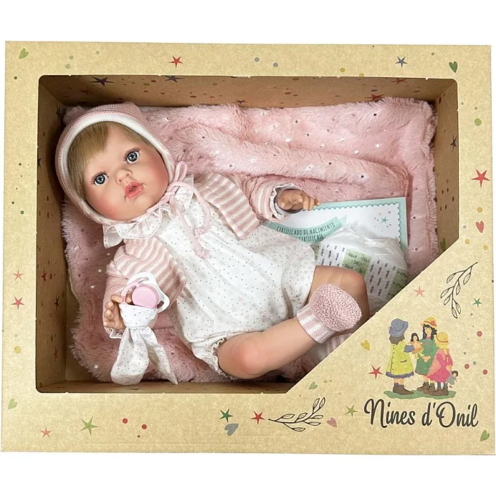 Лялька маленька Тіта Reborn, 40см, Nines d`Onil (02466)
