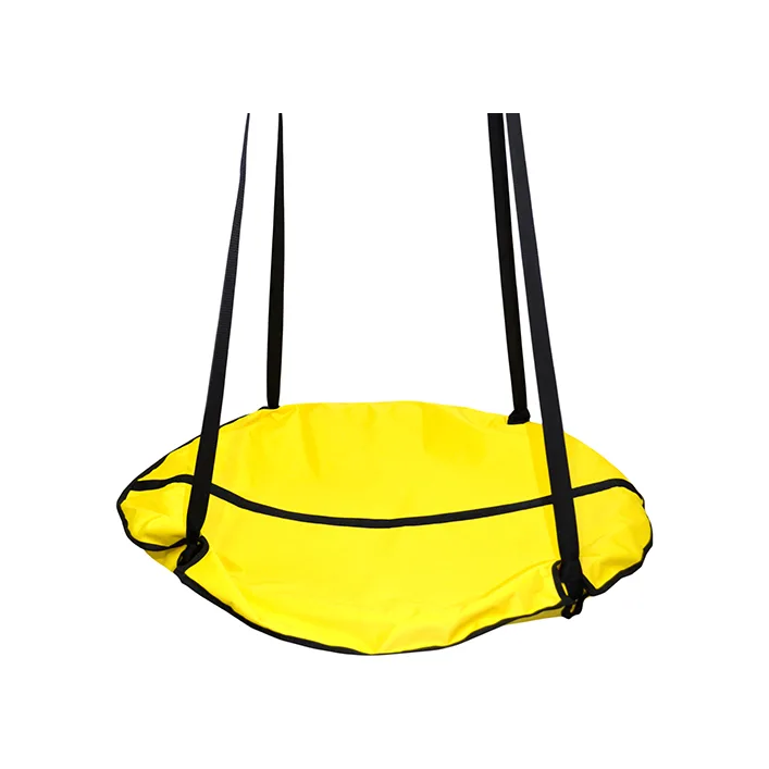 Качели подвесные для детей и взрослых, гнездо аиста «Take&Ride Nest» Yellow (желтая) (Укр8857)