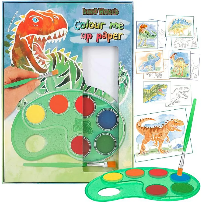 Альбом для творчества Dino World Раскрась меня, Depesche (50964)