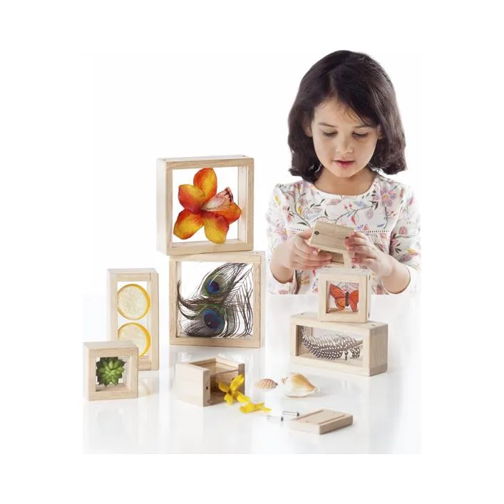 Набор Guidecraft Natural Play Сокровища в прозрачных ящиках (G3084)