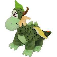 Игрушка мягкая "Дракончик", зеленый, 30 см