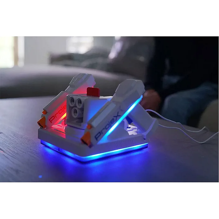 Игровой набор для лазерных боев Проектор LASER X ANIMATED (2 игр. бластера, 3 слайда-цели) (Збр5260)