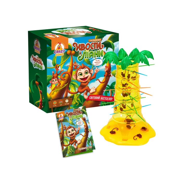 Настольная игра "Хвосты и лианы" VT8055-39 VladiToys (Нас8421)