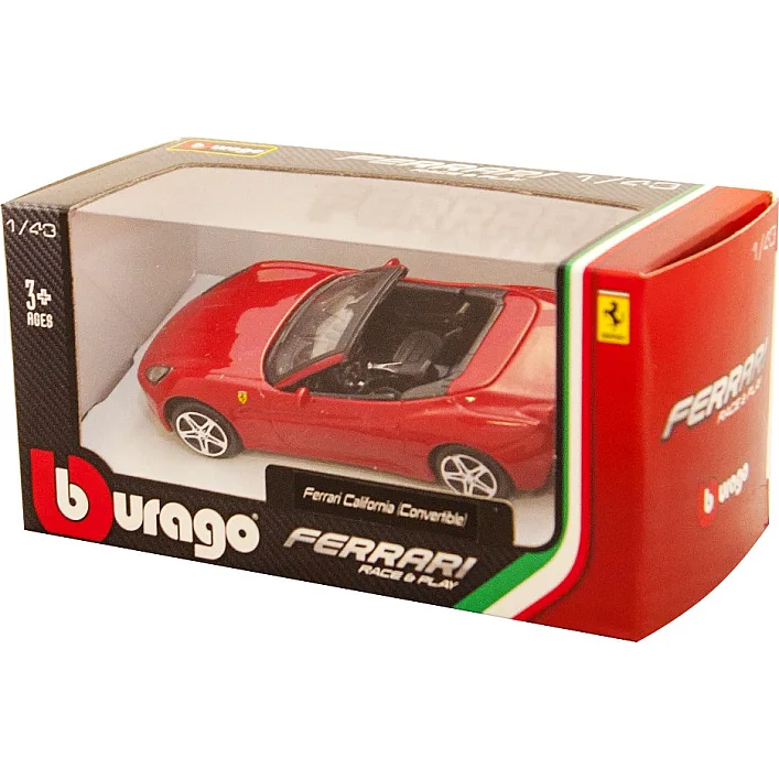 Автомодели – FERRARI Bburago (в ассорт., 1:43) (Маш3600)