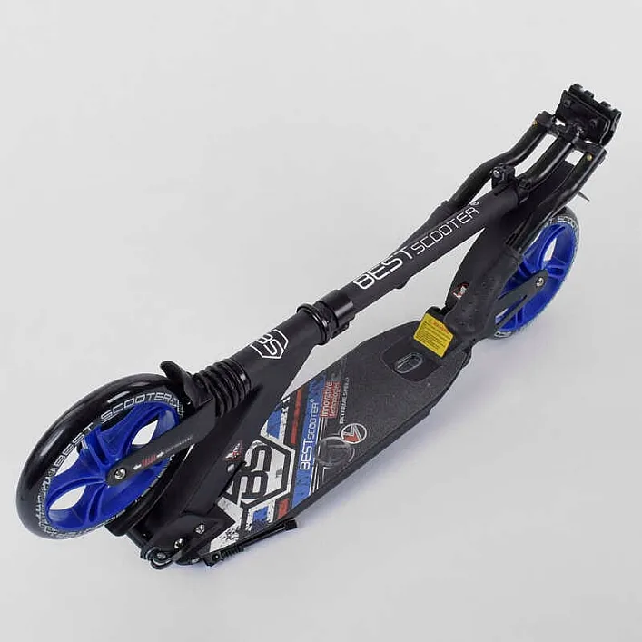 Самокат алюминиевый 73193 (4) Best Scooter, d колес - 20см, колеса PU, 2 аммортизатора, в кор-ке