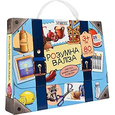 Настольная игра "Умный чемодан. Алфавит, цифры, вкусы, цвета" 30377 Strateg (Нас0369)