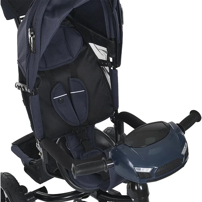 Велосипед детский трехколесный MT 1006-9 темно-синий