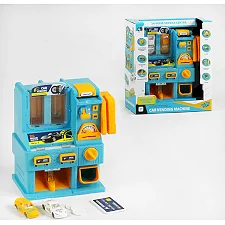 Интерактивная игра CLM 771 (18/2) торговый автомат, 2 машинки, звук, подсветка, банковская карта, монеты, в коробке