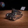 Коллекционная модель-конструктор Metal Time Nimble Fighter Танк Renault FT-17 механический (MT010)