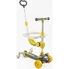 Самокат 5в1 "Skyper" J-69300 (6) колеса PU 125х40мм зі світлом, музика та підсвічування платформи, с ДОП. КОЛЕСАМИ, захисний бампер, в коробці