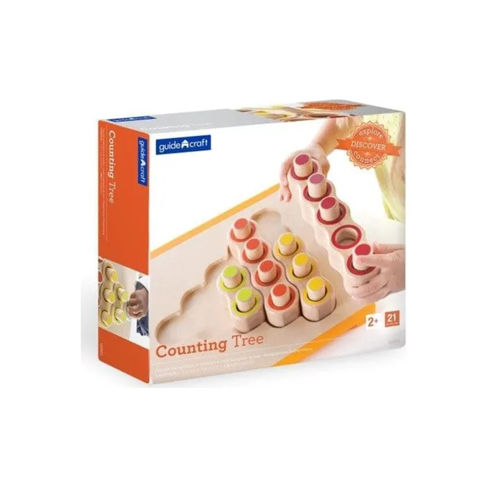 Деревянный сортер Guidecraft Manipulatives Счетное дерево (G6903)