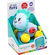 Каталка Kids Hits KH22/001 Лама р-р 12,8*14,8*10,8 см, короб. 14,8*22,4*12,5 см (Нем1529)