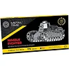 Коллекционная модель-конструктор Metal Time Nimble Fighter Танк Renault FT-17 механический (MT010)