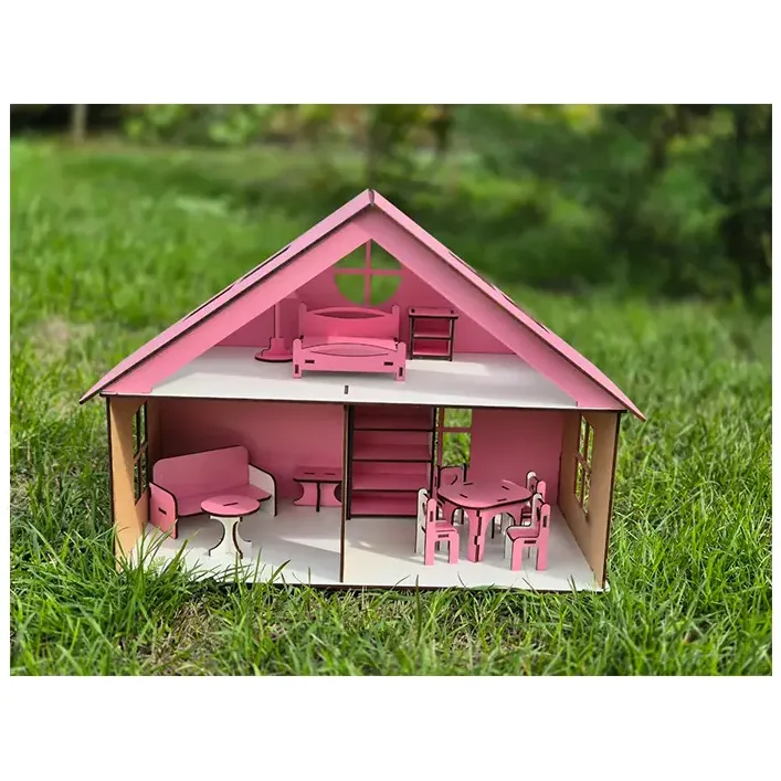 Ляльковий будиночок «LOL HOUSE» Рожевий 31*22*44 см (Дів4534)