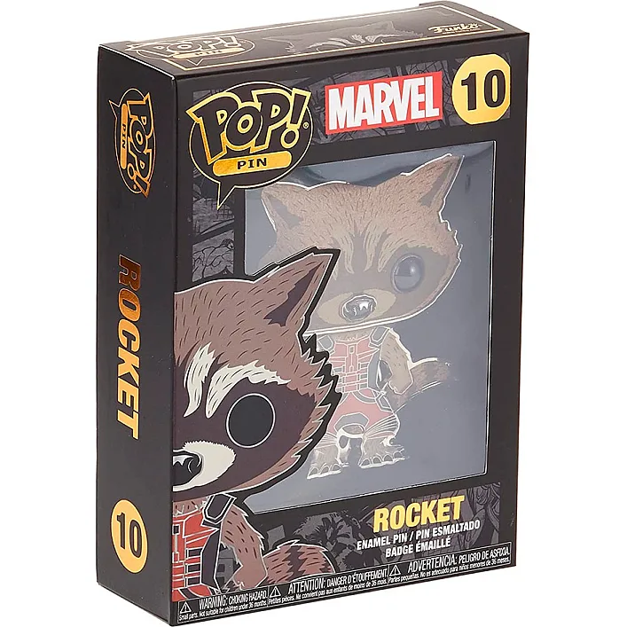 Пин Funko Pop серии «Marvel» – Енот Ракета