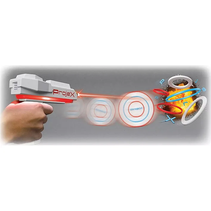 Игровой набор для лазерных боев Проектор LASER X ANIMATED (2 игр. бластера, 3 слайда-цели) (Збр5260)