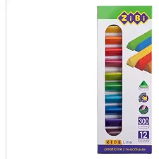 Пластилин ZIBI 12цветов 300 г треугольником ZB.6227 KIDS Line (Кнц6227)