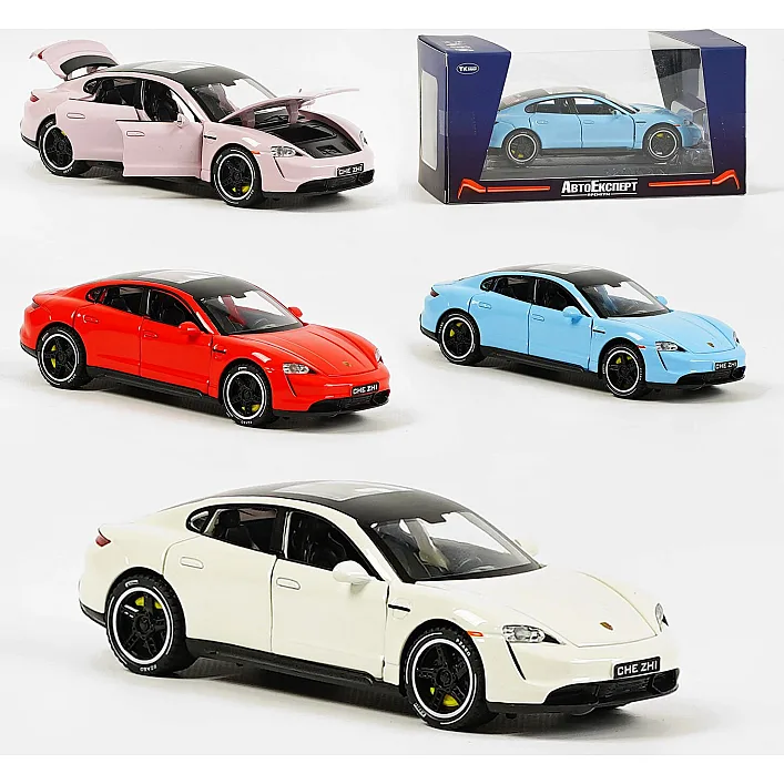 Машинка GT - 60233 (72/2) "Авто Експерт", 4 кольори, металопластик, масштаб 1:32, звук, світло, інерція, в коробці, ВИДАЄТЬСЯ ТІЛЬКИ МІКС ВИДІВ