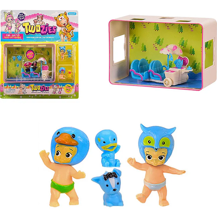 Игровой набор 23530 "TwoZies" 4 фигурки 23530-3