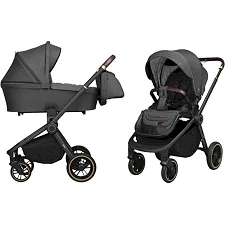 Коляска универсальная CARRELLO Epica CRL-8510/1 (2in1) Iron Grey + дождевик (Вел8501)