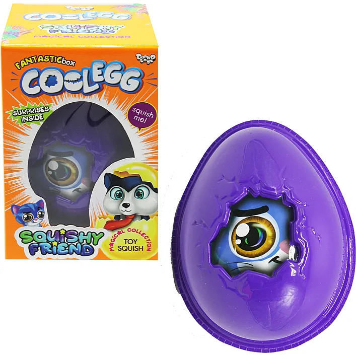 Креативное творчество "Cool Egg" яйцо малое CE-02-01,02,03,04,05 DANKO (Нас9384)
