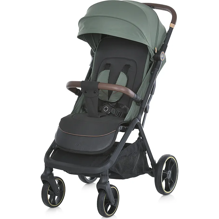Детская прогулочная коляска EL CAMINO BEYA (ME 1127-G Khaki Green) хаки