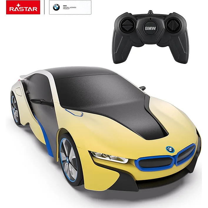 Игрушечная автомодель на радиоуправлении BMW I8 1:24, Rastar (20239)