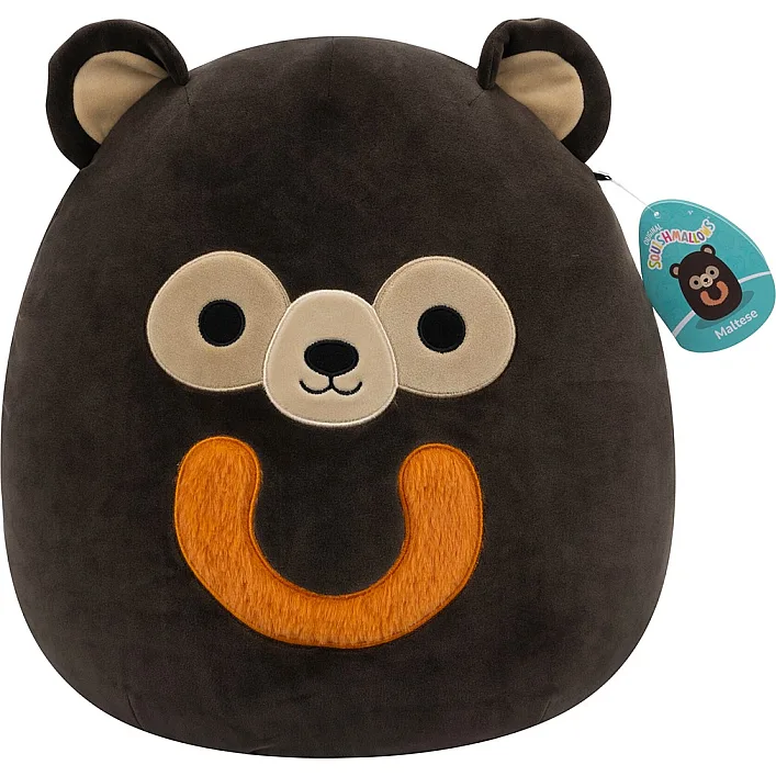 М'яка іграшка SQUISHMALLOWS – БУРИЙ ВЕДМІДЬ МАЛТІЗ (30 cm)