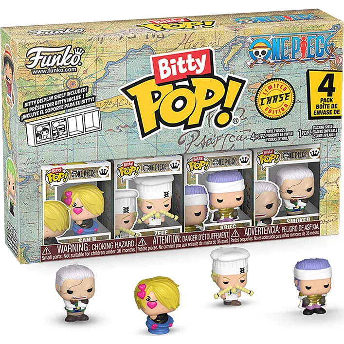 Набір ігрових фігурок BITTY POP! серії "Великий куш" - САНДЖІ (4 фігурки в ас.)