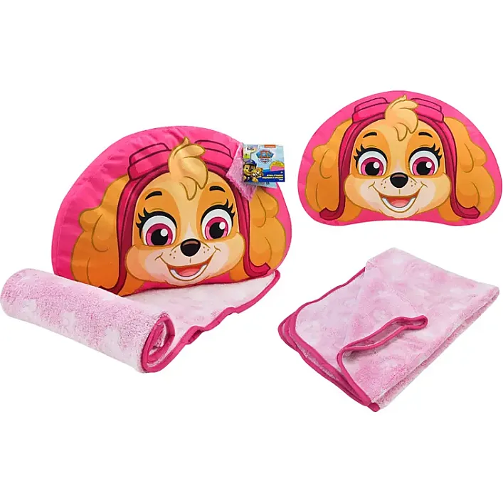 Мягкая подушка с пледом Paw Patrol KH70/002L р.44*29*7см плед р.118*80см (Мяг9836)