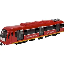 Дитячий ігровий потяг 731-27K(Red) червоний, світиться, 23х4х5 см