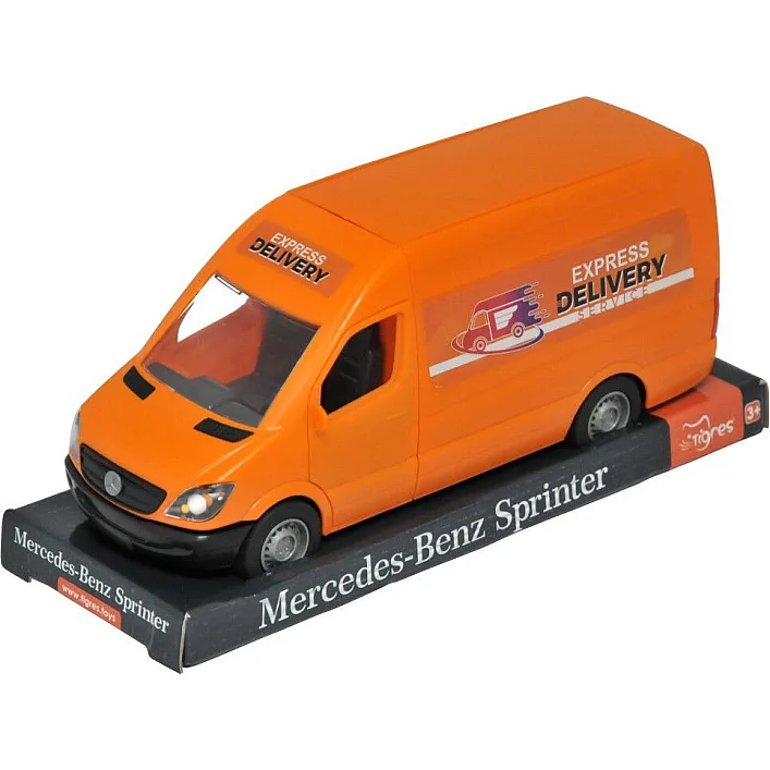 Автомобиль грузовой "Mercedes-Benz Sprinter", оранжевый