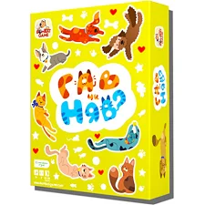 Семейная настольная игра "Гав или Мяу" 800477 для 2 игроков