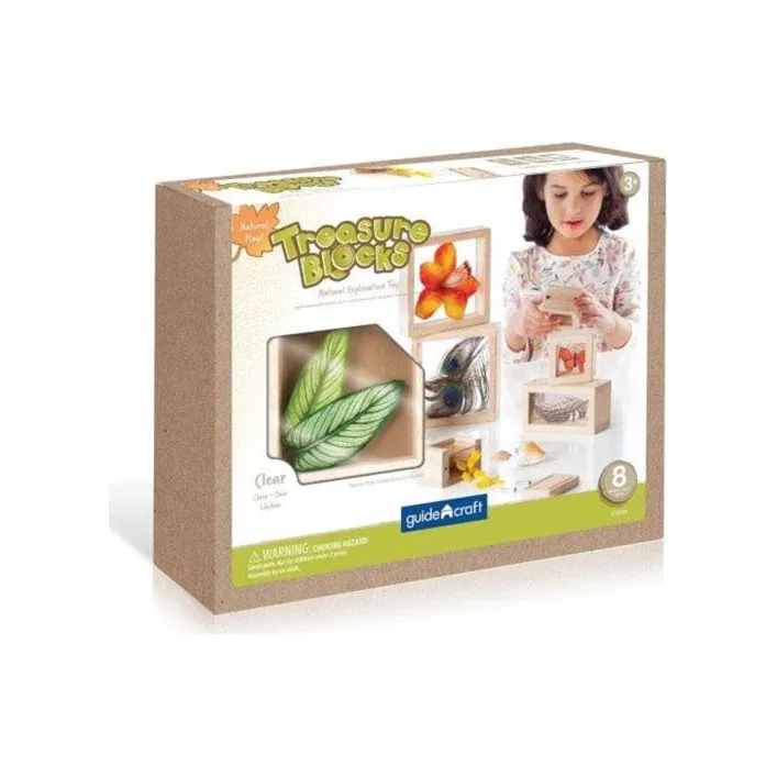 Набор Guidecraft Natural Play Сокровища в прозрачных ящиках (G3084)