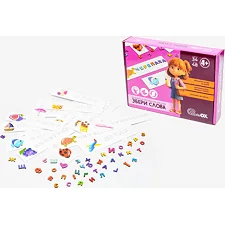 Развивающая настольная игра "Собери Слова" Puz-22928 PuzzleOk (Дер2928)
