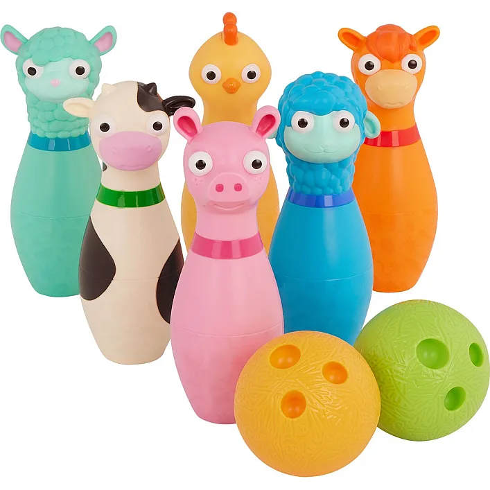 Игровой набор для боулинга - ВЕСЕЛАЯ ФЕРМА BT1802Z (Рез6648)