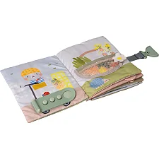 Развивающая мягкая книжка - Бизибук зайченка