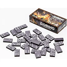Настольная игра "Домино" деревянная в коробке Puz-22929 г.15*7*3,2см PuzzleOk (Дер9839)