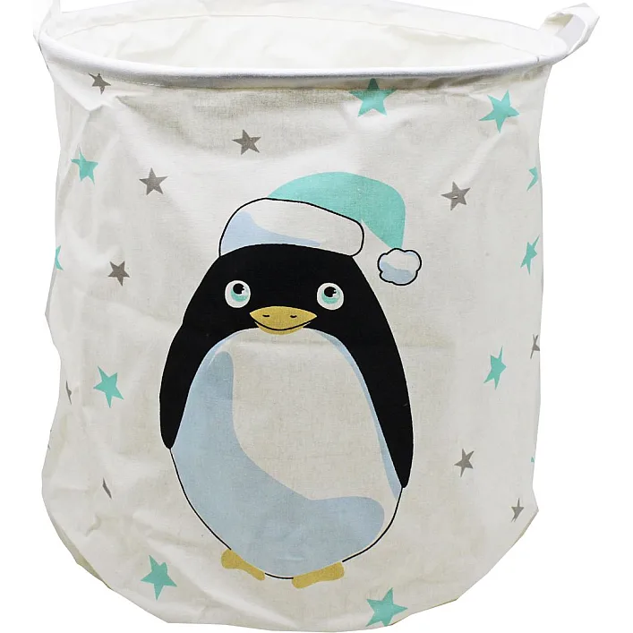 Корзинка для игрушек и белья "Пингвин" (45х50 см)