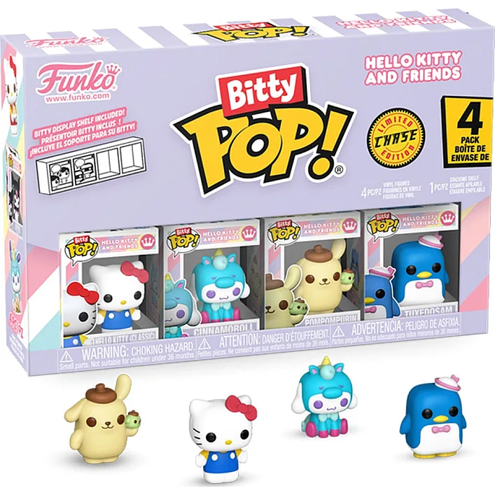 Набор игровых фигурок Bitty POP! - Хеллоу Китти (4 фигурки в асс.)