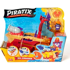 Игровой набор Piratix S - Пиратский корабль Морской громовержец