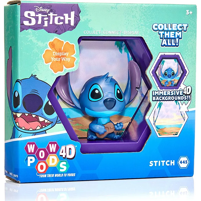 Коллекционная фигурка WOW! PODS 4D DIS-CL-1022-01 серии "Дисней" - СТИЧ (Риз9452)