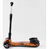 Самокат "Best Scooter" MAXI"89341 з парогенератором (4) МУЗИКА, ДИМ, ТУРБІНИ, пластмасовий, колеса PU 120х40мм, складне алюмінієве кермо, в коробці