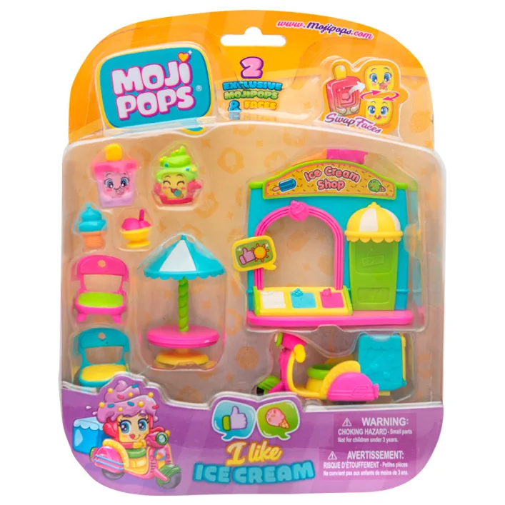 Набір MOJI POPS Джелатерія (2 фігурки, аксесуари) (Різ8229)