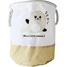 Корзина для игрушек и белья "Hello cute animals Кот" MGZ-1006(Gold) 35 х 40 см